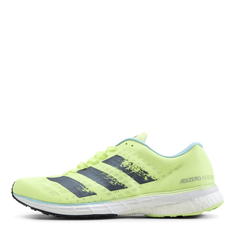 Adizero Adios 5 W Hi-Res Yellow / Crew Navy / Clear Aqua