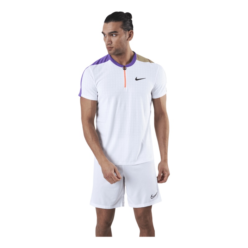 Court Breathe Slam Polo White/Beige
