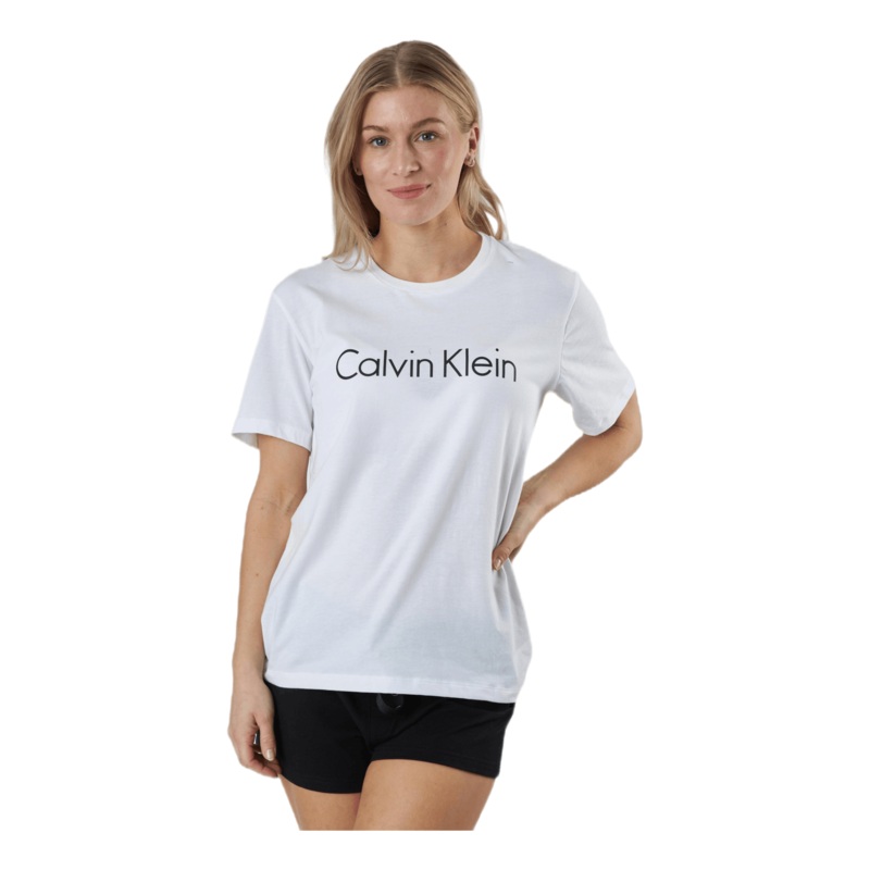 Eco Cotton S/S Crew Neck White