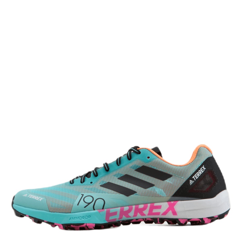 Terrex Speed Pro Trail Running Shoes Acid Mint / Core Black / Screaming Pink