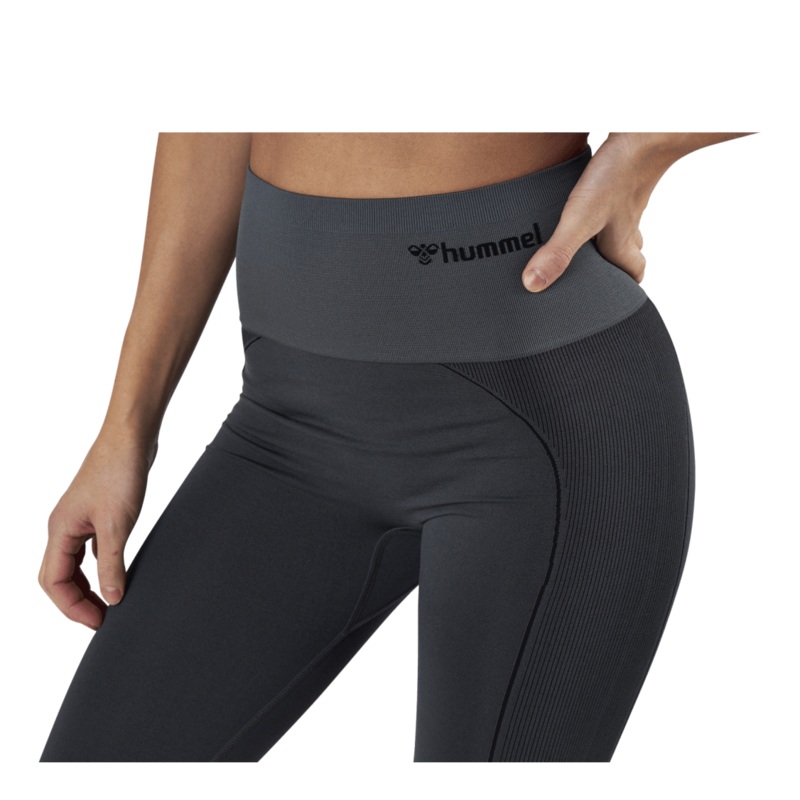 Zona High Waist Seamless Tights Grey