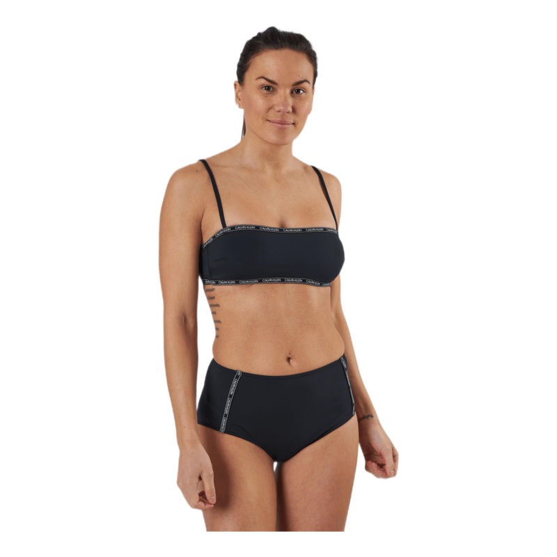 Core Logo Tape Bandeau-Rp Black