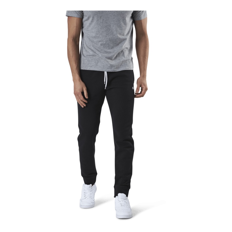 Rib Cuff Pants Black|S|M|L|XL|XXL