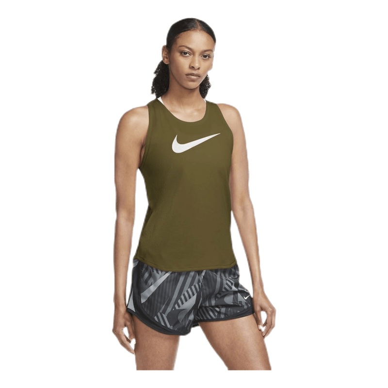 Swoosh Run Tank White/Green|XS|S|M|L|XL