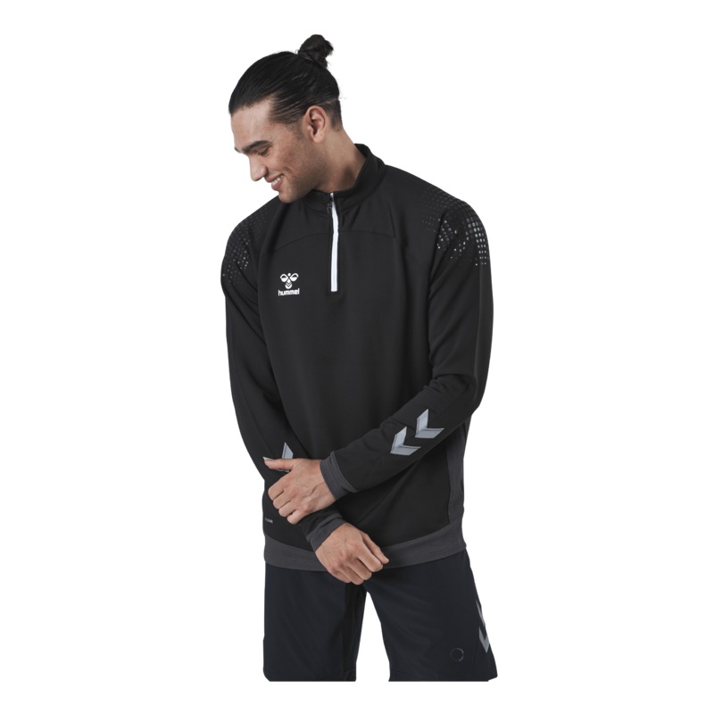 Half Zip Black|S|M|L|XL