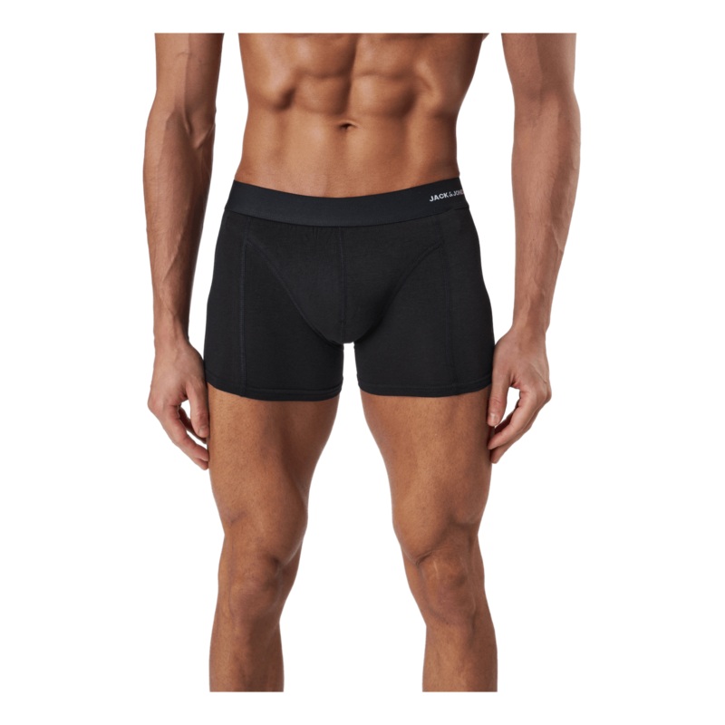 Jacbasic Bamboo Trunks 3 Pack Black