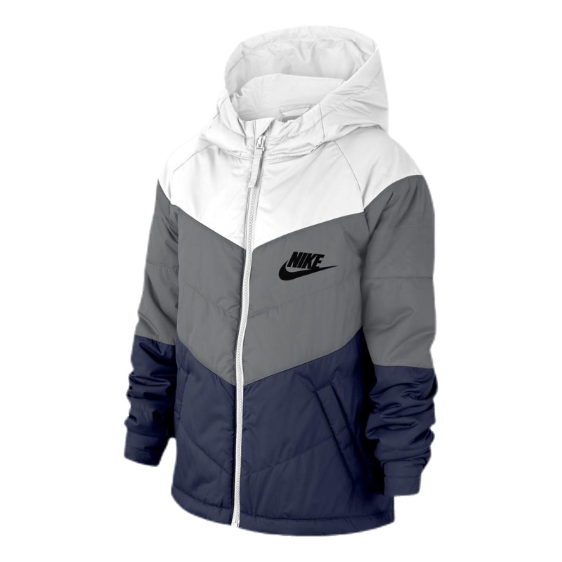 Junior NSW Stadium Jacket Blue/White/Grey