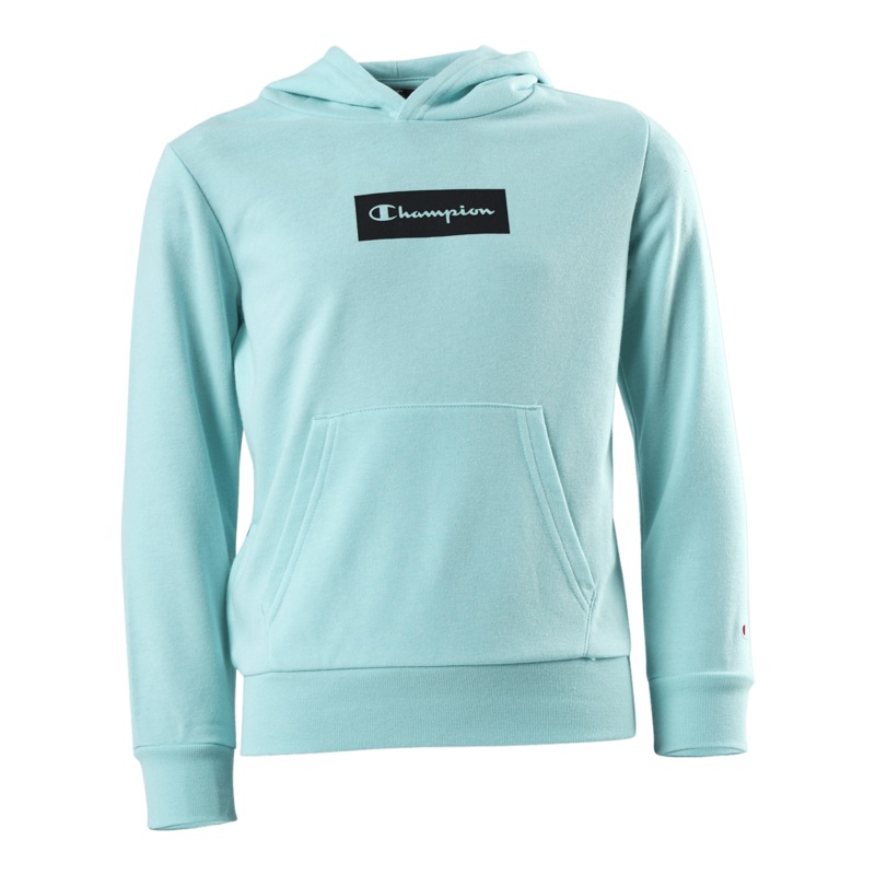 Pastel Hooded Sweatshirt Junior Turquoise