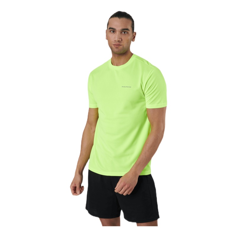 Vernon M S/S Performance Tee Yellow