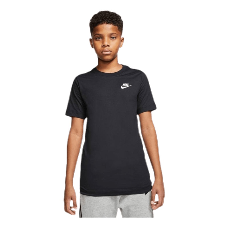Sportswear Big Kids’ T-Shirt BLACK/WHITE
