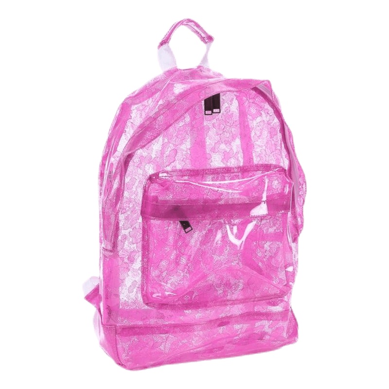 Transparent Lace Pink|ONESIZE