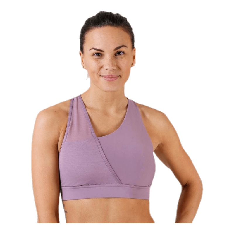 Vanish Asymmetric Low Bra Purple