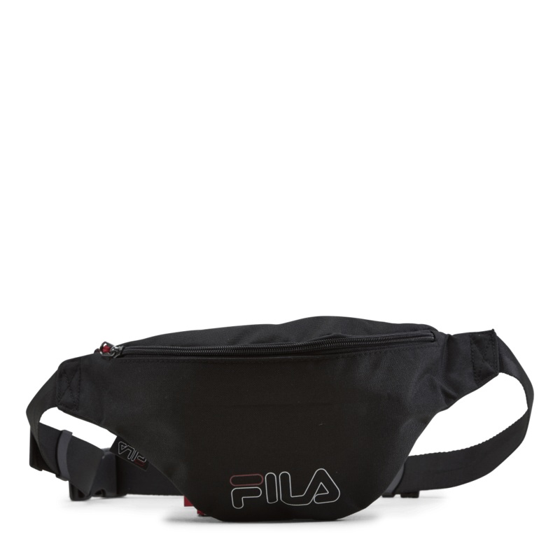 Waist Bag Slim Rosso  Black|ONESIZE
