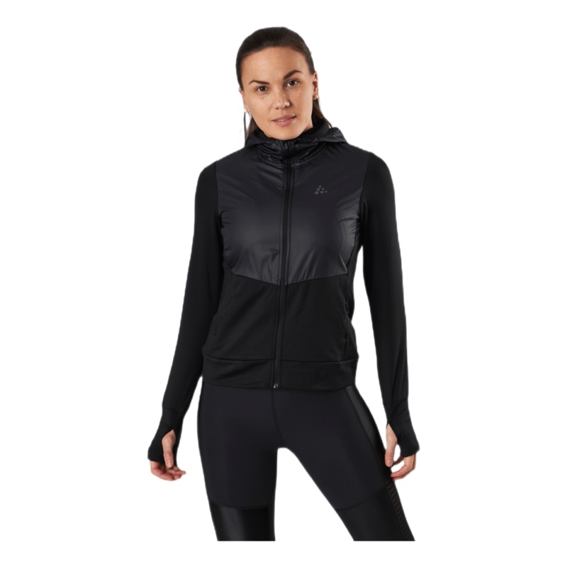 ADV Charge Jersey Hood Jkt Black