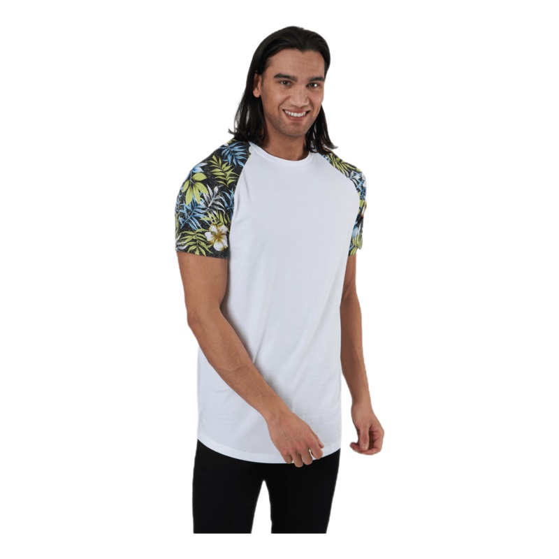 Flower Tee Ss Crew Neck Black|S|M|L|XL|XXL
