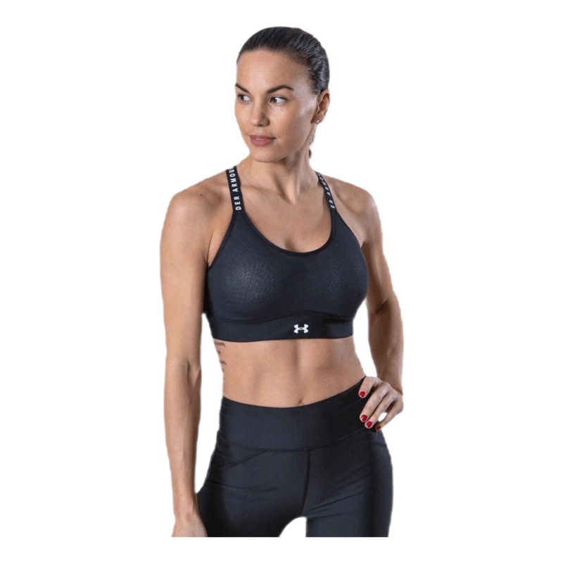 UA Infinity Mid Bra Black|XS|S|M|L|XL