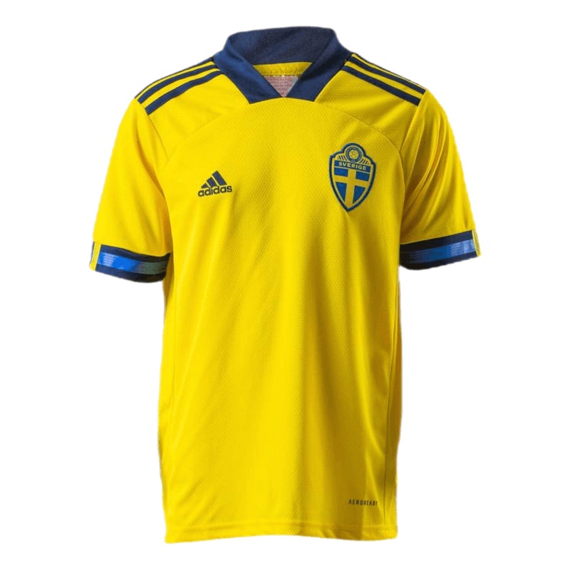 20/21 Sweden Home Jersey Youth Yellow / Night Indigo