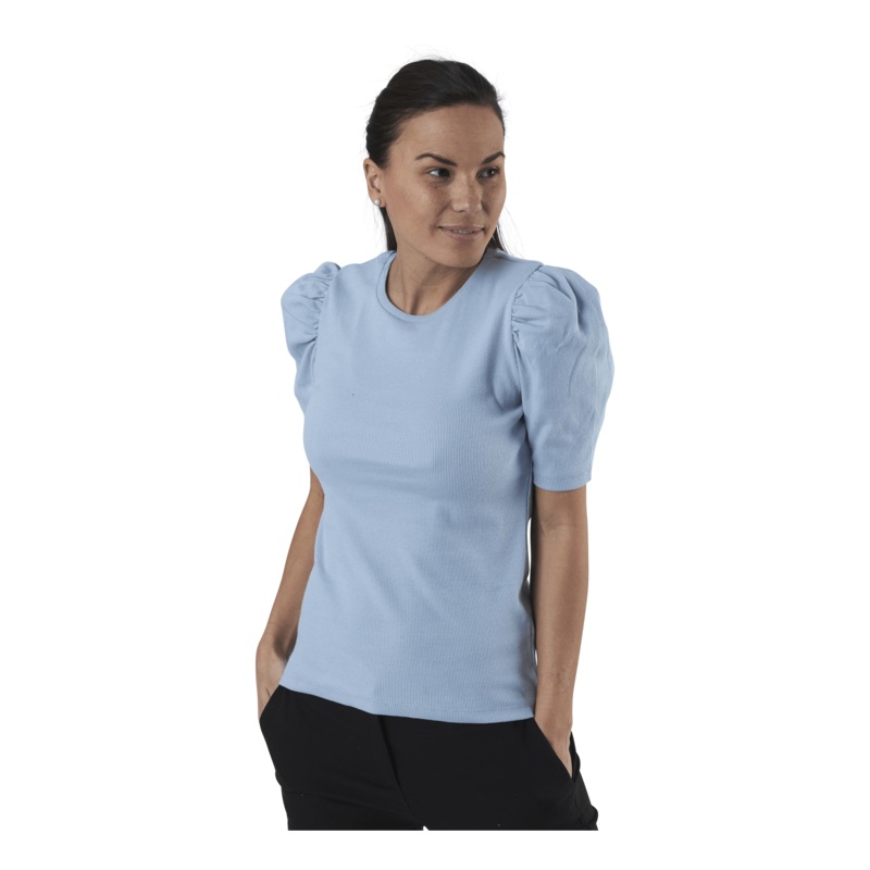 Anna Ss Top Blue|XS|S|M|L|XL