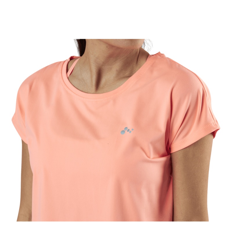 Aubree Ss Loose Training Tee Orange