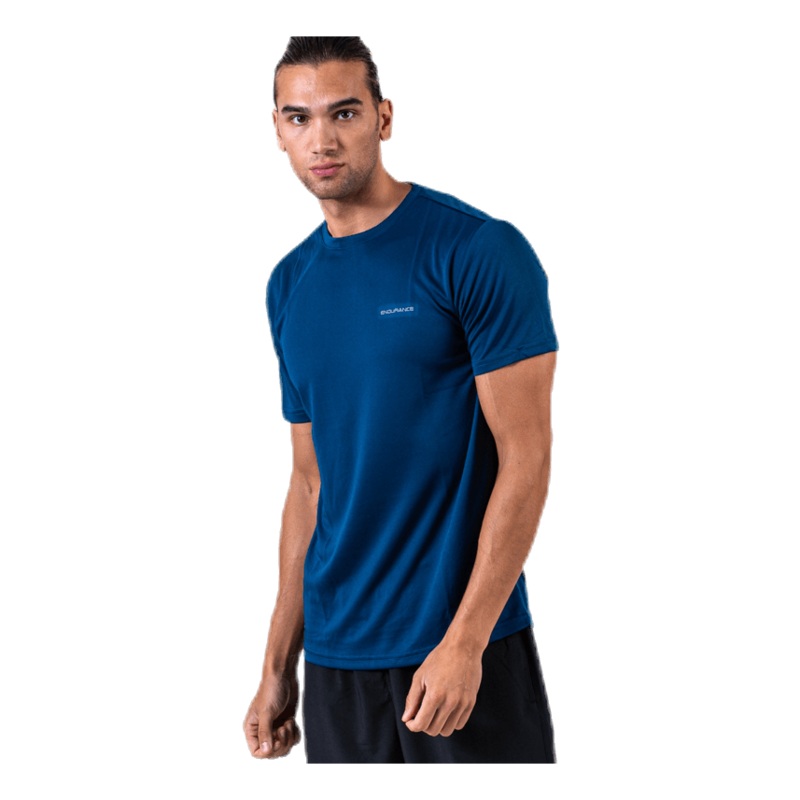 Vernon M S/S Performance Tee Blue