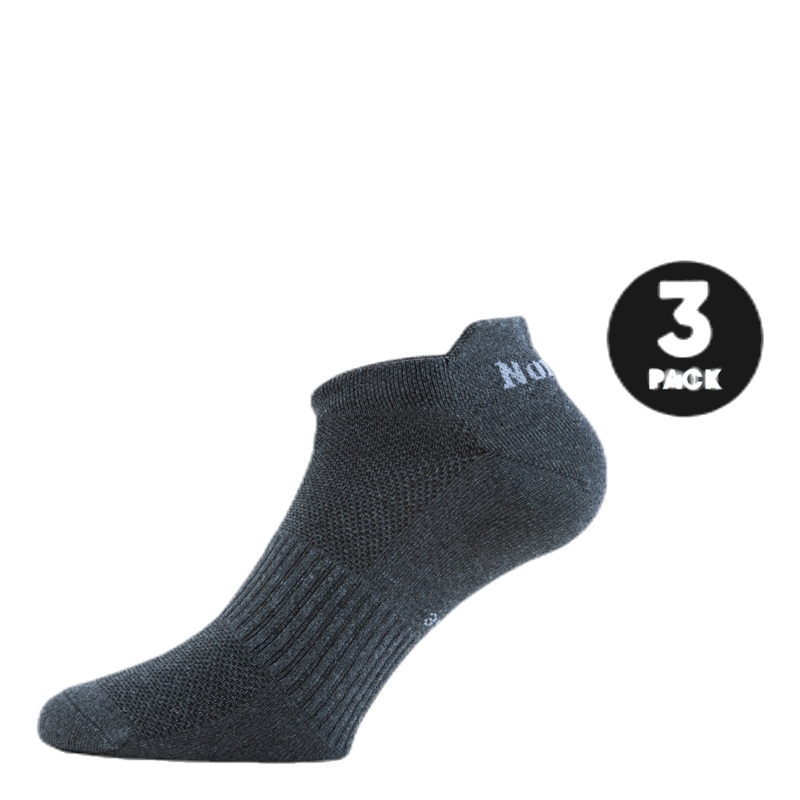 Izzy 3-Pack Running Grey|35-38|39-42|43-46