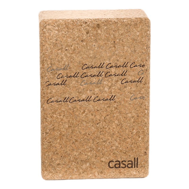 Yoga Block Natural Cork Beige|ONESIZE