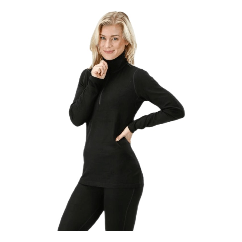 260 Tech LS Half Zip Black|XS|S|M|L|XL