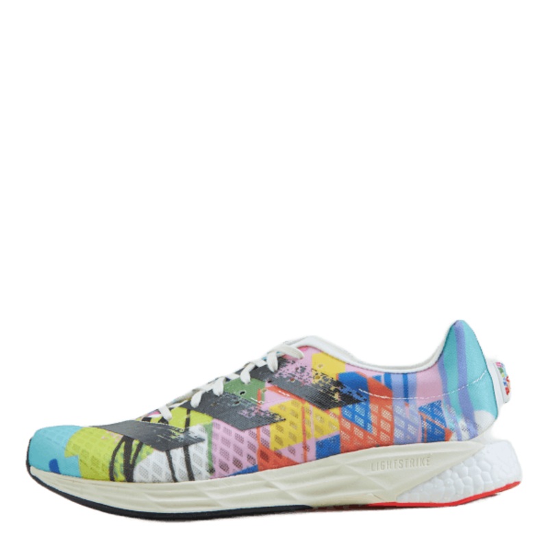 Adizero Pro Off White / Core Black / Light Purple