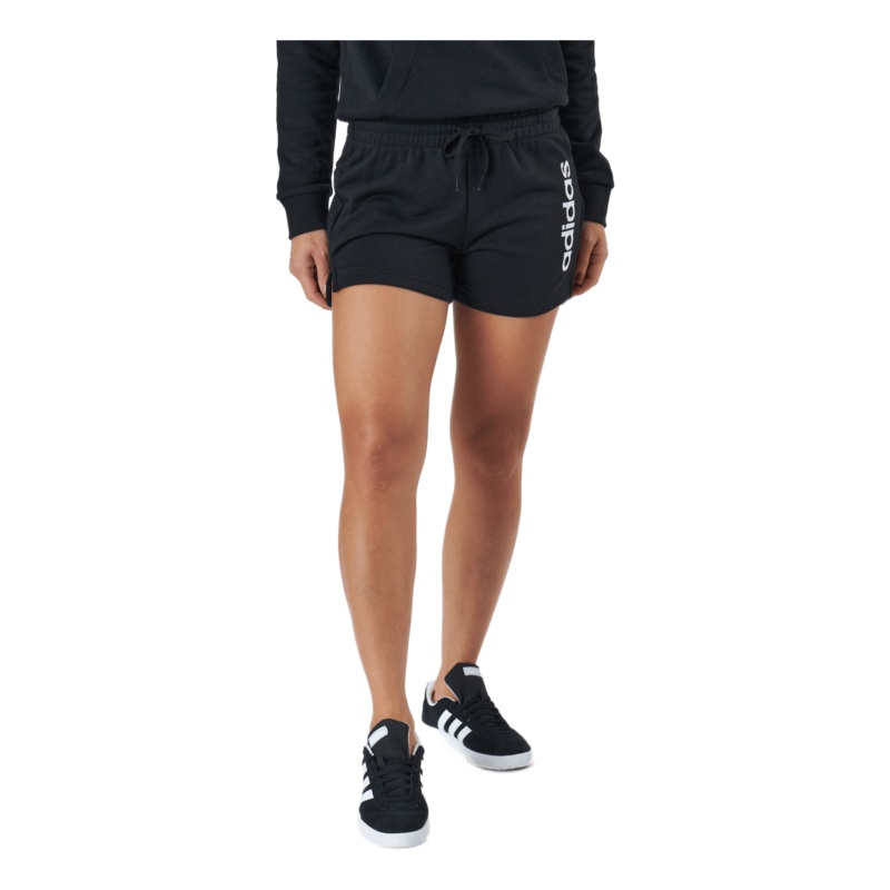 Essentials Slim Shorts Black / White