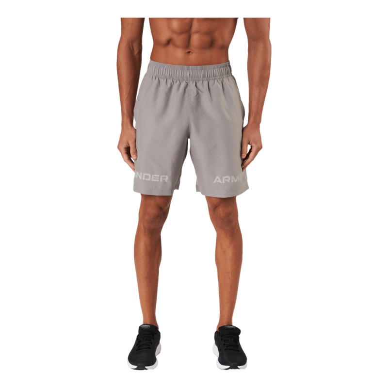 Ua Woven Graphic Wm Short Pewter