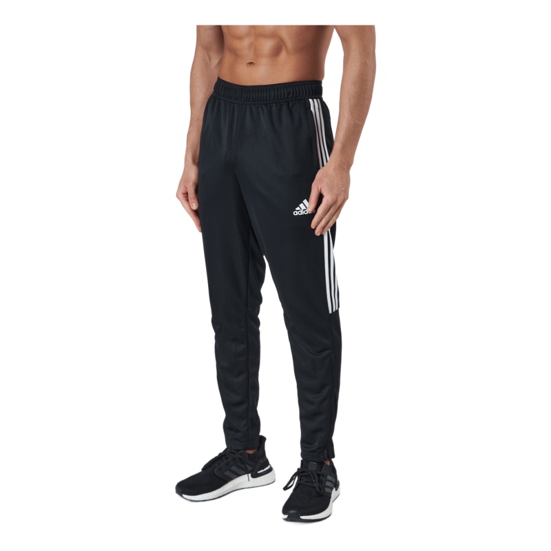 AEROREADY Sereno Slim Tapered Cut 3-Stripes Pants Black