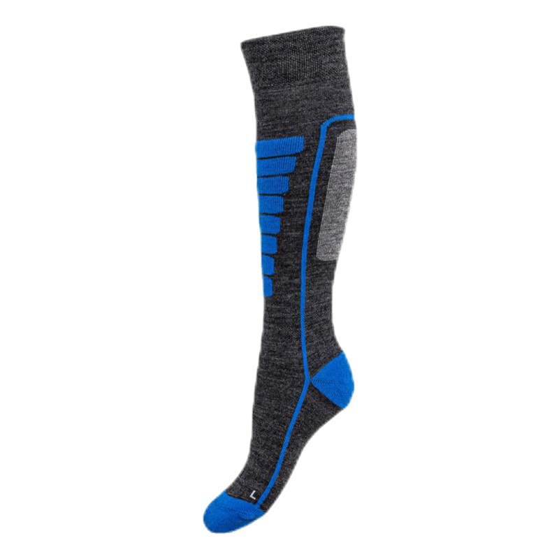 Courchevel – Ski and Snowboarding Socks w Merino Wool Grey
