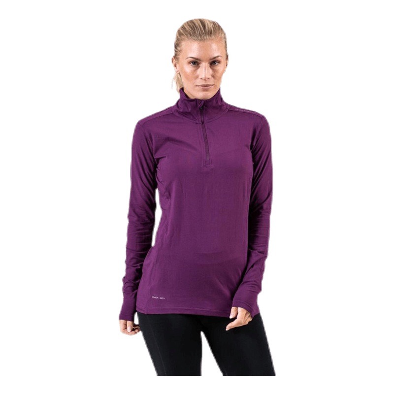 Timika Performance Midlayer Purple