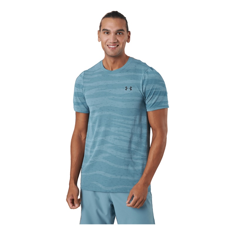 Ua Seamless Novelty Ss Opal Green