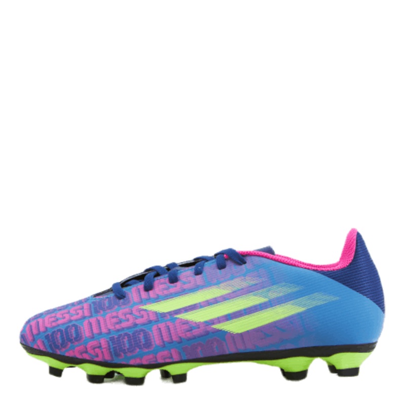 X Speedflow Messi.4 Fxg Victory Blue / Shock Pink / Solar Yellow