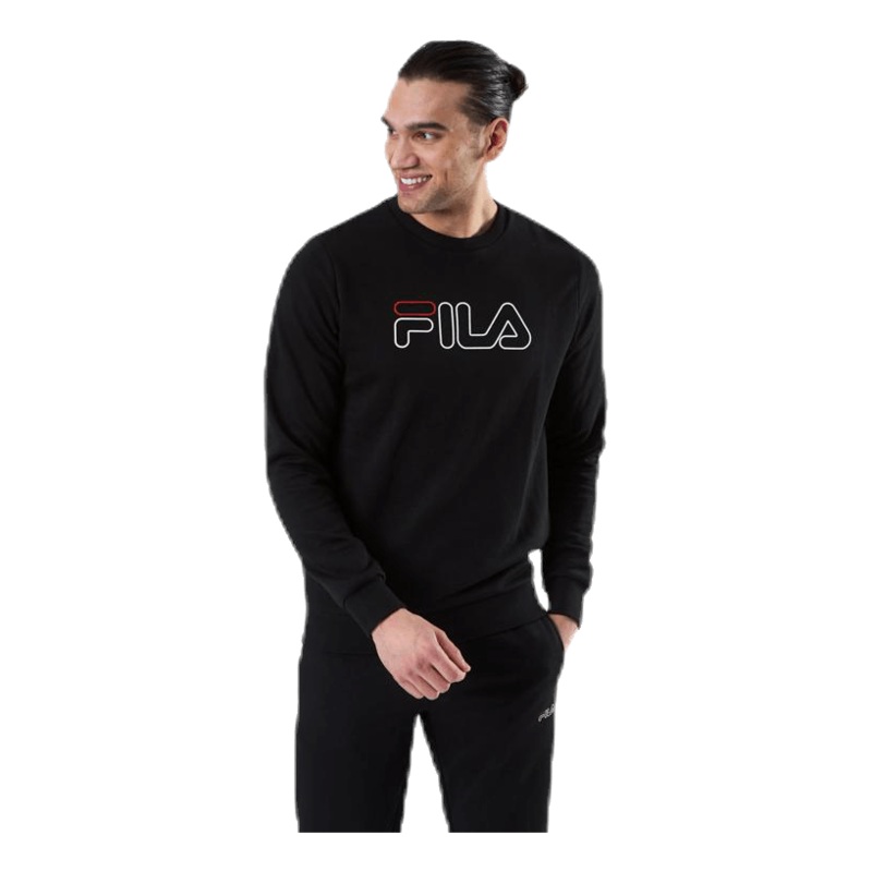 Liam Crew Sweat Black|S|M|L|XL|XXL