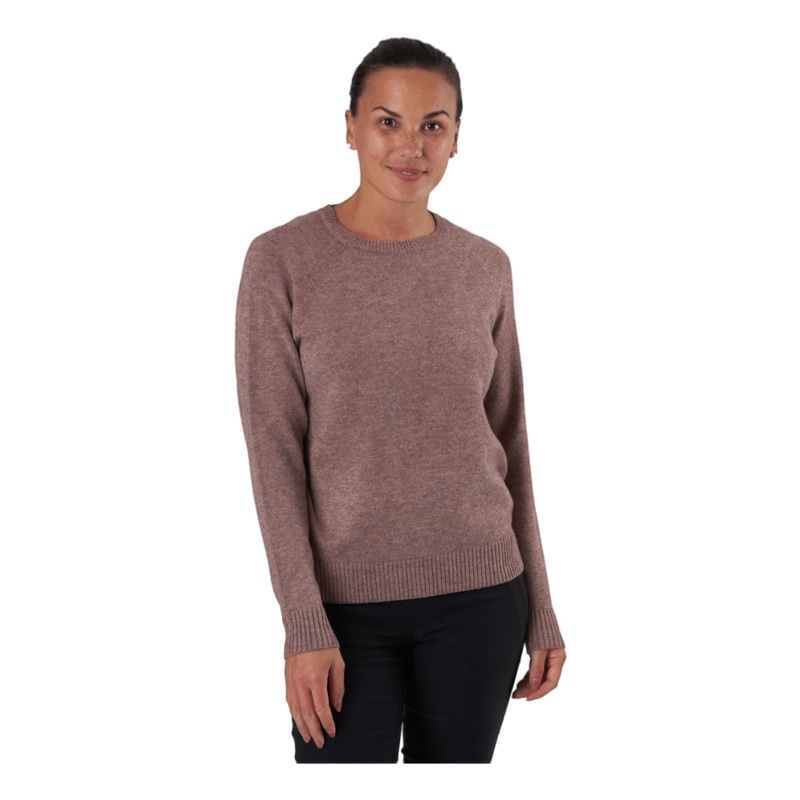 Onllesly Kings L/s Pullover Kn Rose Brown