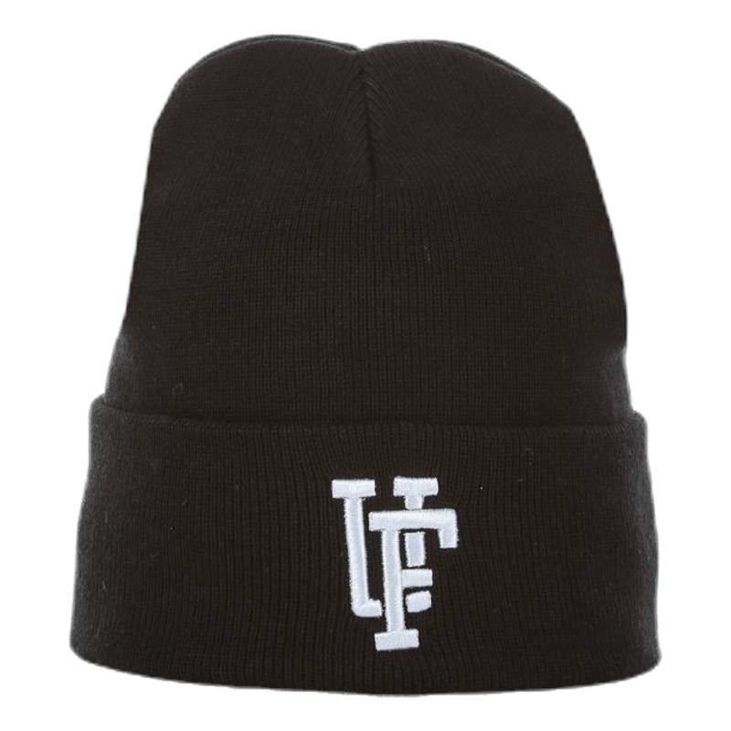 Spinback 2 Fold Beanie Black|ONESIZE
