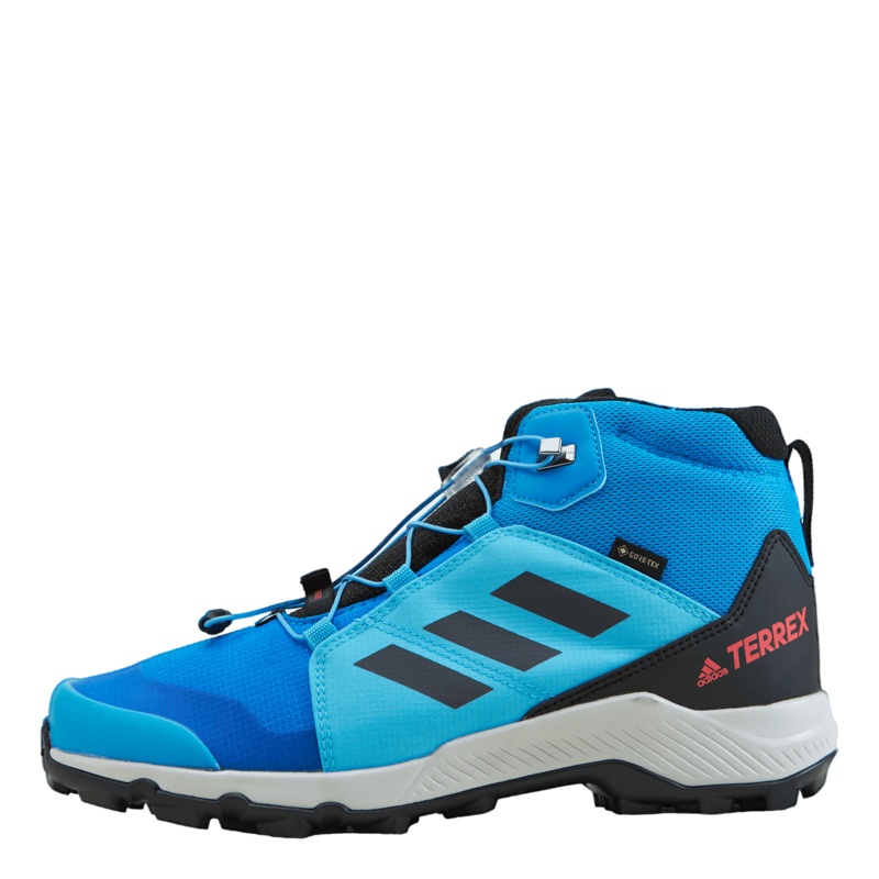 Terrex Mid GORE-TEX Hiking Shoes Blue Rush / Grey Six / Turbo