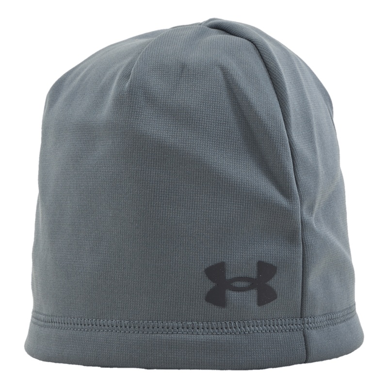 Ua Storm Beanie Pitch Gray|ONESIZE