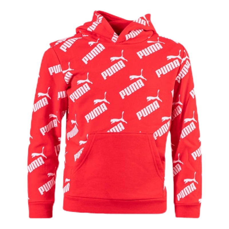 Amplified AOP Hoody TR B Red|140