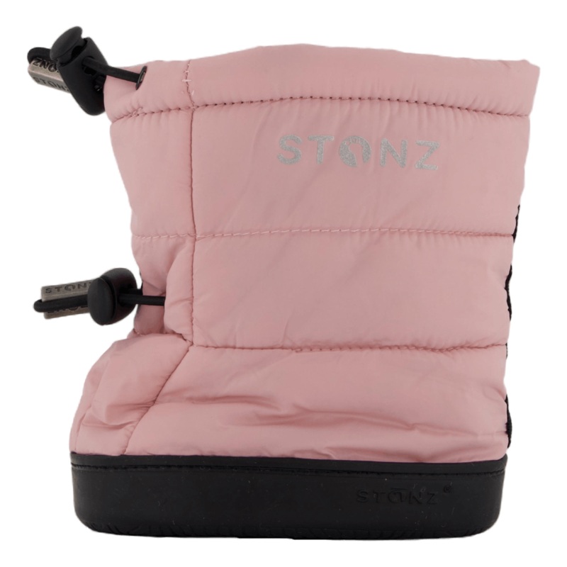 Stonz Toddler Puffer Booties Pink