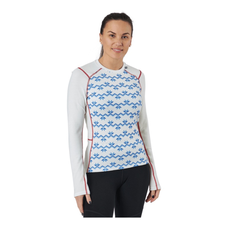 W Lifa Merino Midweight Graphi Off White