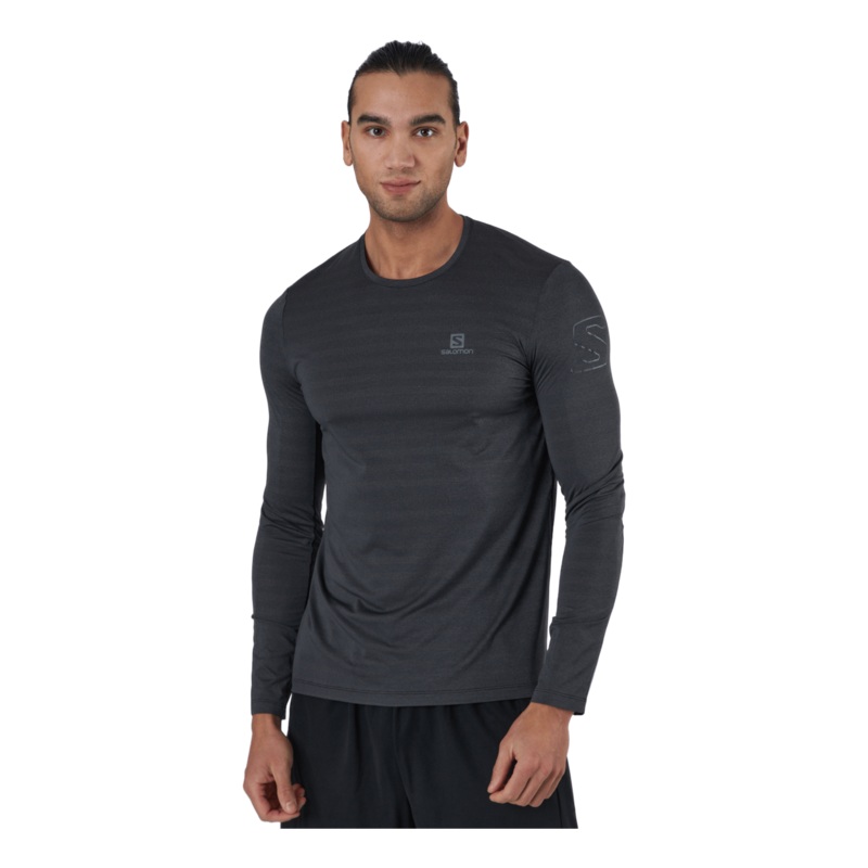Xa Long Sleeve Tee M Black/heather