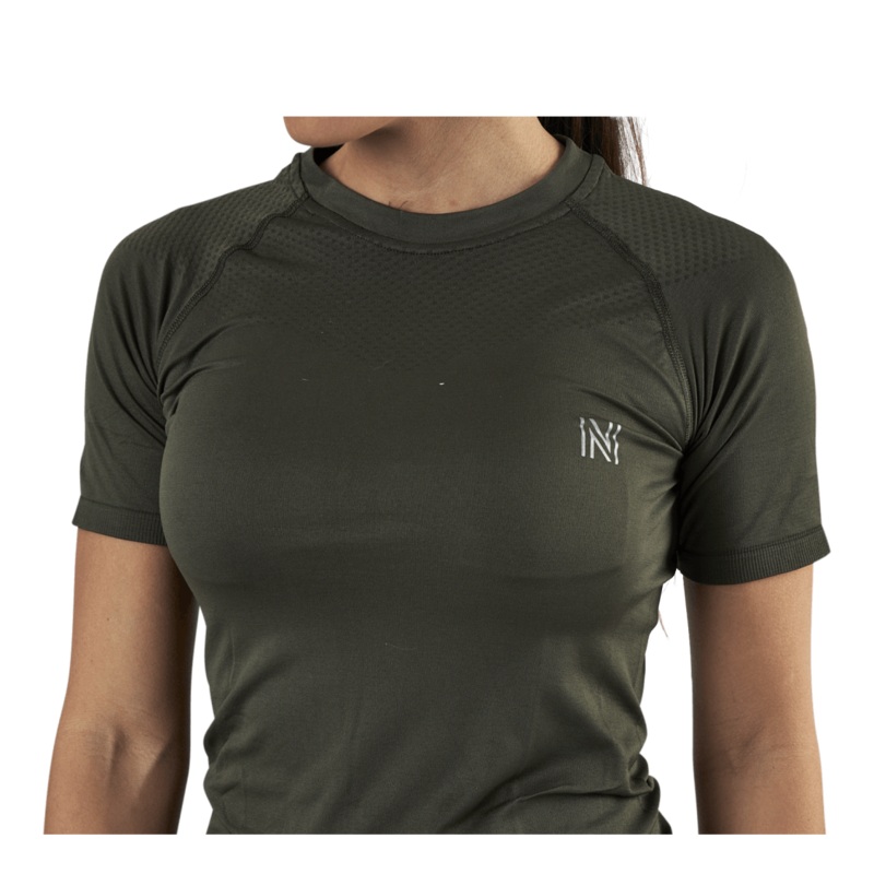 Dylan Seamless T-Shirt Green|Default Title