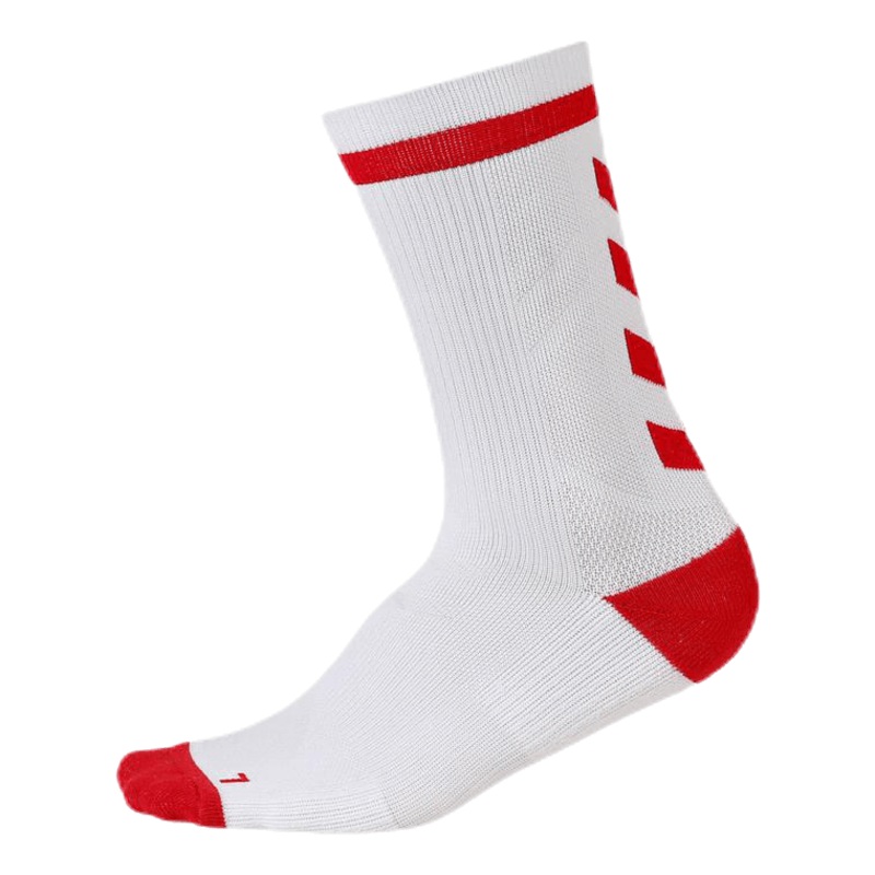 Elite Indoor Sock Low White/Red