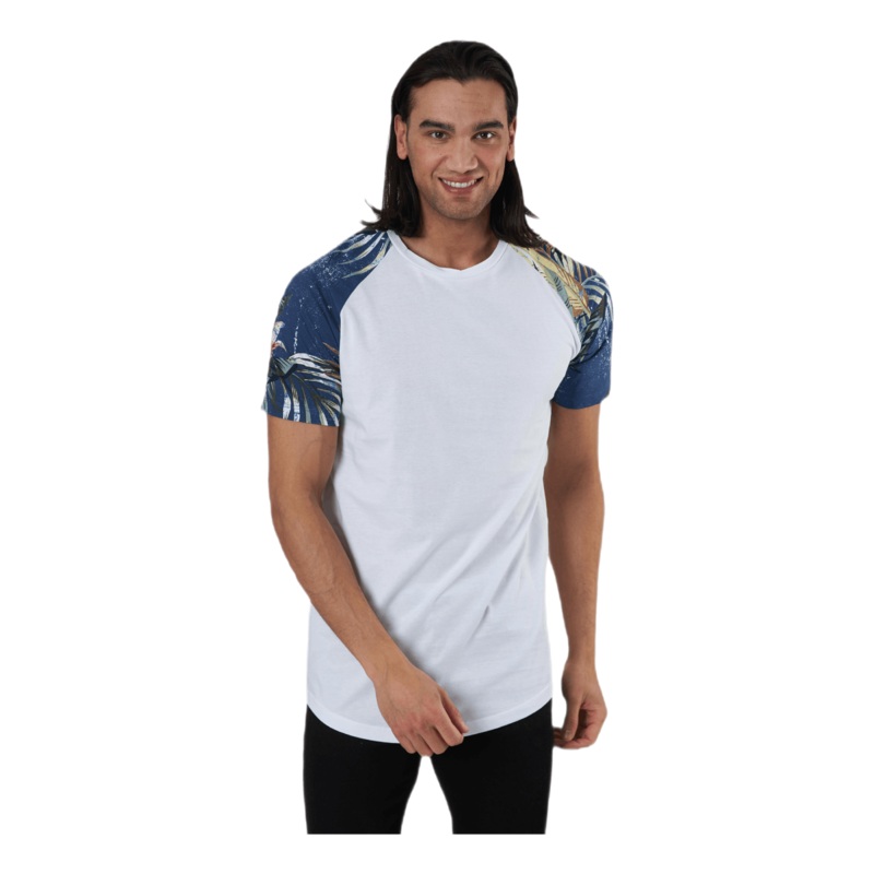 Flower Tee Ss Crew Neck Blue|Default Title