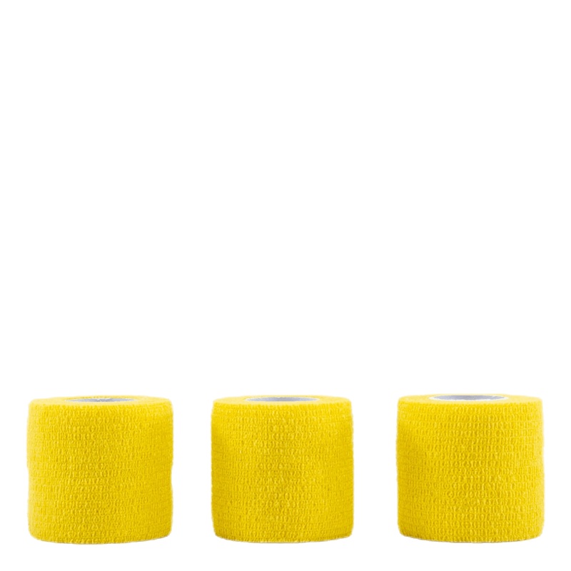Wrap Tape 5CM/4,5M x3 Yellow|ONESIZE