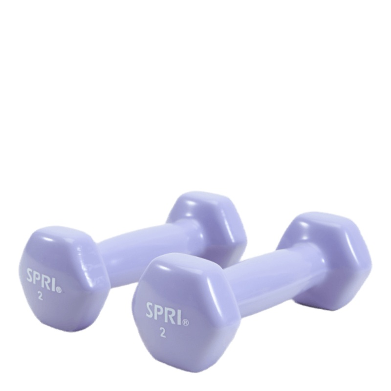 Spri Dumbbells Vinyl 0,9kg/2lb Purple