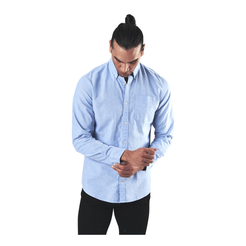 Oxford Shirt L/S Blue|Default Title